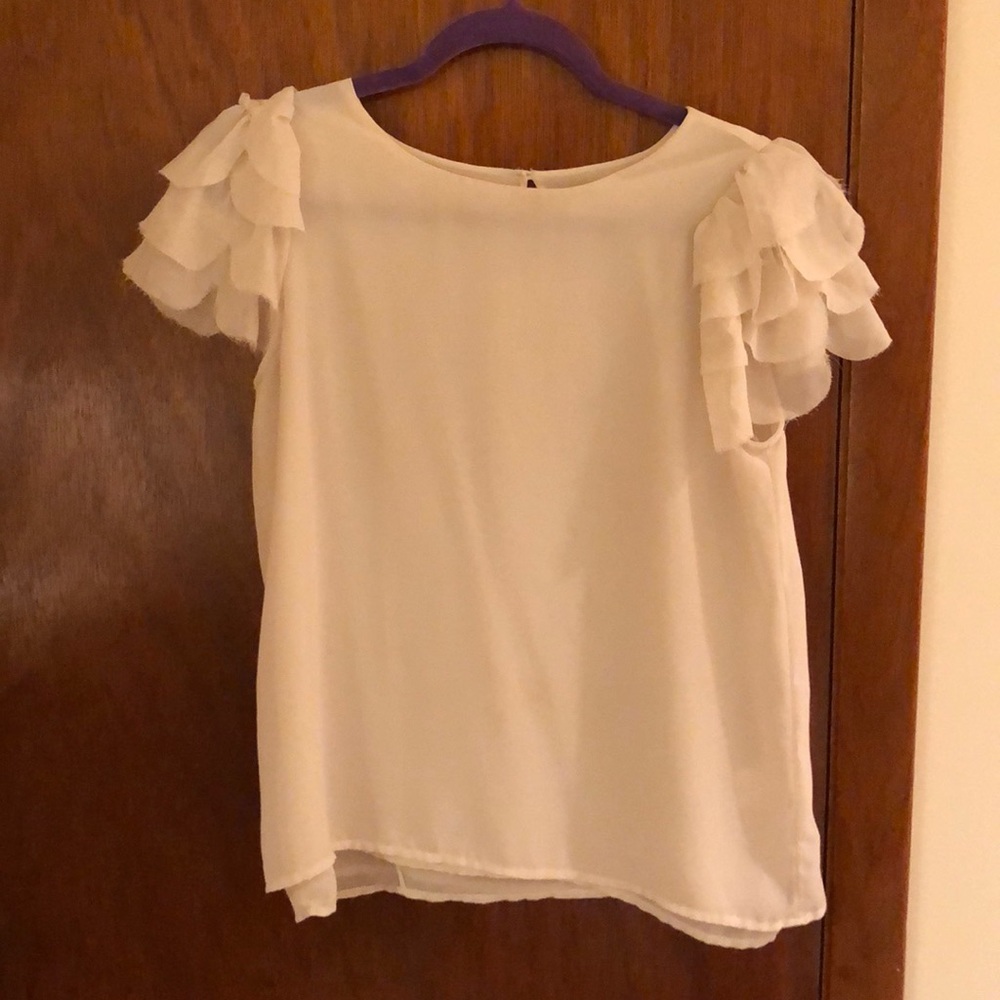 Cream Blouse